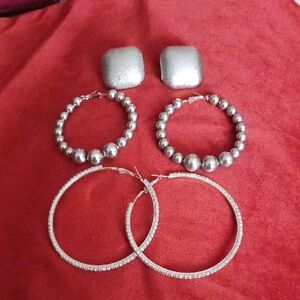 Elegant Silver Jewelry Set